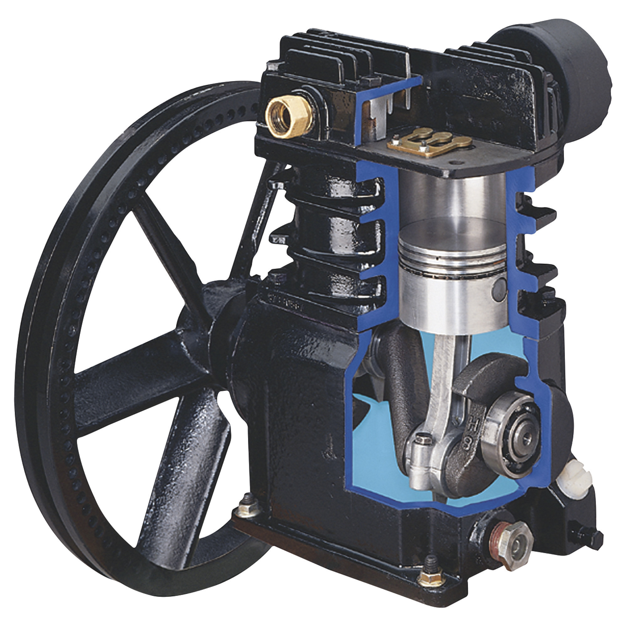 Ingersoll Rand Air Compressor Pump, Single-Stage, 5 HP, Model# SS5